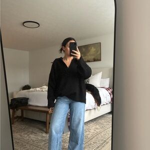 H&M Black Knit Sweater